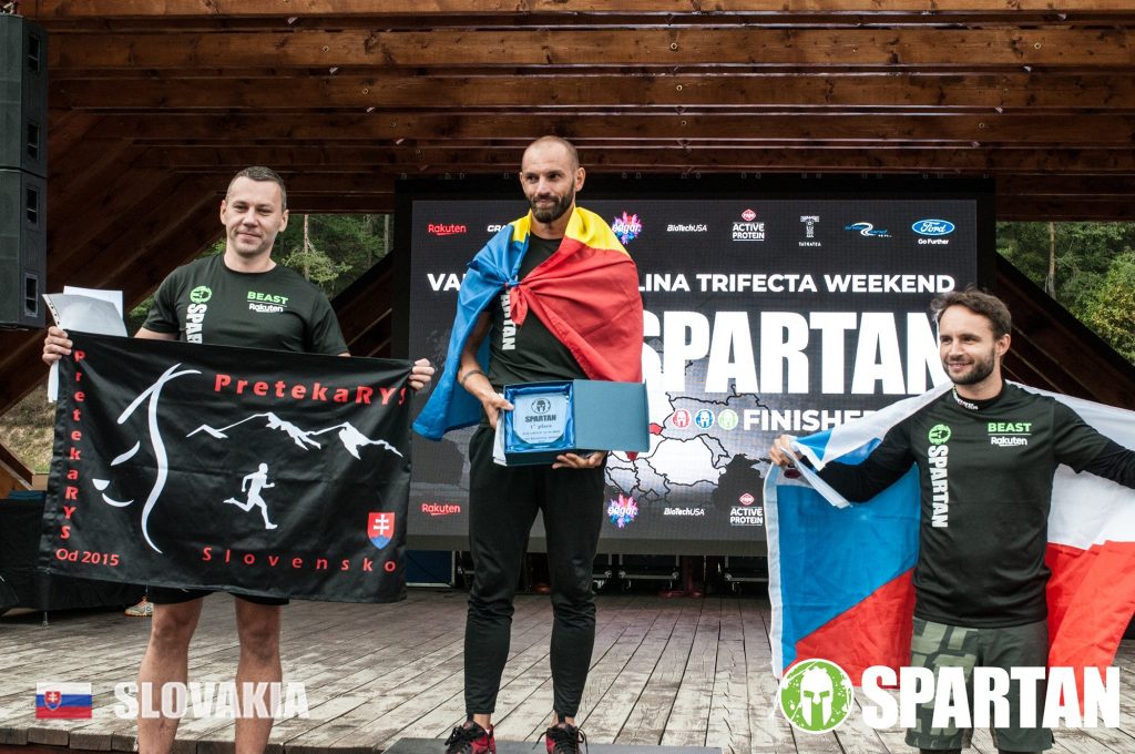 Marek Podolinský 2. miesto CEU Spartan race AG men 35/39