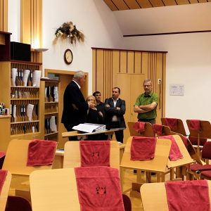 Koncertná sála v Základnej umeleckej škole v Biberbachu II.