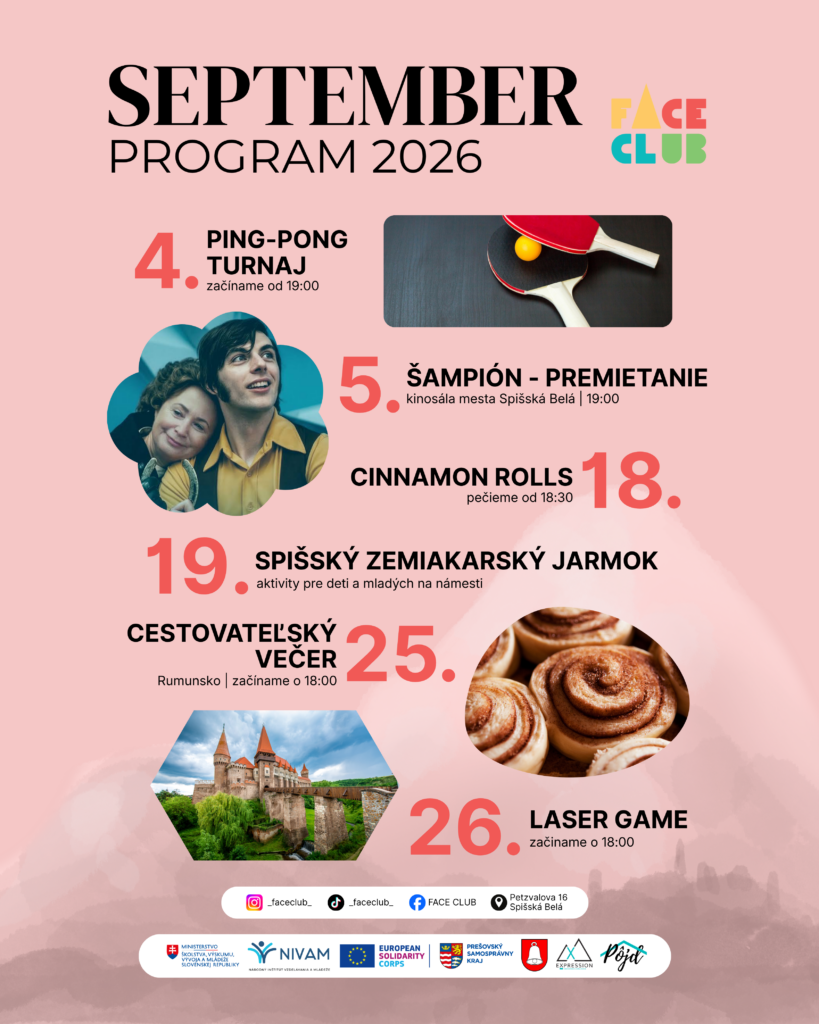 September vo FACE CLUBe